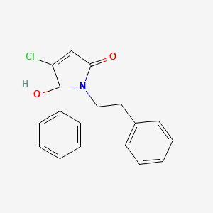 molecular formula C18H16ClNO2 B8263531 PNB-001 
