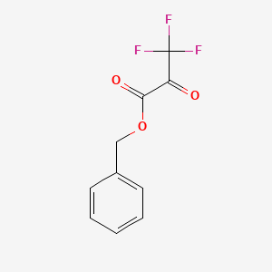 molecular formula C10H7F3O3 B8264269 Benzyl 3,3,3-trifluoro-2-oxopropanoate 