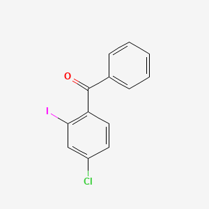4-Chloro-2-iodobenzophenone