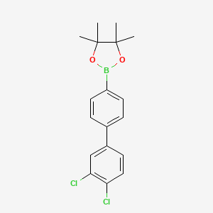 2-(3',4'-Dichloro-[1,1'-biphenyl]-4-yl)-4,4,5,5-tetramethyl-1,3,2-dioxaborolane