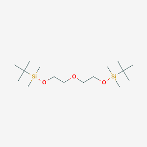 molecular formula C16H38O3Si2 B8264522 tert-Butyl-[2-[2-(tert-butyldimethylsilyl)oxyethoxy]ethoxy]dimethylsilane 