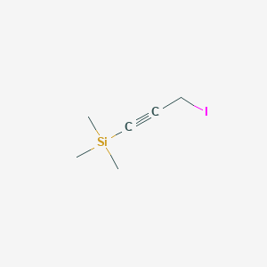 molecular formula C6H11ISi B8264536 3-Iodo-1-trimethylsilylpropyne CAS No. 78199-88-9