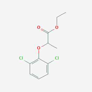 molecular formula C11H12Cl2O3 B8264552 Ethyl 2-(2,6-dichlorophenoxy)propanoate CAS No. 344559-34-8