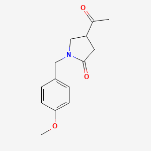 1-(4-Methoxybenzyl)-4-acetylpyrrolidine-2-one
