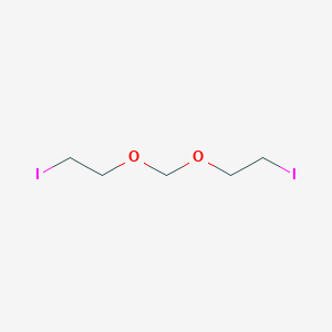 molecular formula C5H10I2O2 B8264810 Bis(2-iodoethoxy)methane 