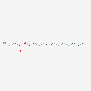 molecular formula C15H29BrO2 B8265606 Dodecyl 3-bromopropanoate 