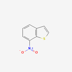 molecular formula C8H5NO2S B8265632 7-nitrobenzo[b]thiophene CAS No. 17511-54-5
