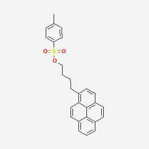 molecular formula C27H24O3S B8265874 4-(1-Pyrenyl)-butyl tosylate 
