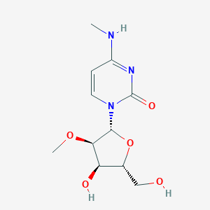 molecular formula C11H17N3O5 B082665 N(4), O(2')-Dimethylcytidine CAS No. 13048-95-8