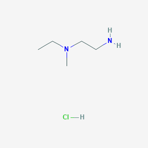 molecular formula C5H15ClN2 B8266555 N1-Ethyl-N1-methylethane-1,2-diamine hydrochloride 