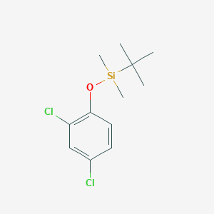 molecular formula C12H18Cl2OSi B8266579 Tert-butyl(2,4-dichlorophenoxy)dimethylsilane 
