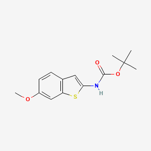 tert-butyl N-(6-methoxy-1-benzothiophen-2-yl)carbamate