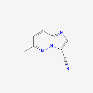 6-Methylimidazo[1,2-b]pyridazine-3-carbonitrile