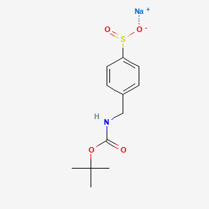 Sodium 4-(((tert-butoxycarbonyl)amino)methyl)benzenesulfinate