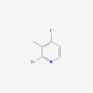 molecular formula C6H5BrFN B8266833 2-Bromo-4-fluoro-3-methylpyridine 