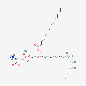 molecular formula C40H73NNaO10P B8266910 Phosphatidylserine(soy)(RG) 