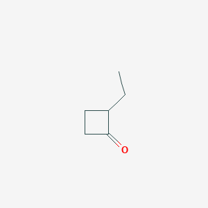 molecular formula C6H10O B082674 2-Ethylcyclobutanone CAS No. 10374-14-8
