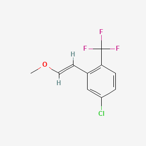 (E)-4-Chloro-2-(2-methoxyvinyl)-1-(trifluoromethyl)benzene