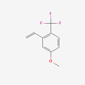 4-Methoxy-1-(trifluoromethyl)-2-vinylbenzene