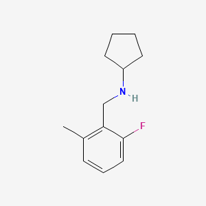 N-(2-Fluoro-6-methylbenzyl)cyclopentanamine