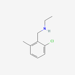 N-(2-Chloro-6-methylbenzyl)ethanamine