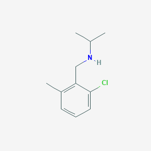 N-(2-Chloro-6-methylbenzyl)propan-2-amine