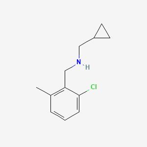 N-(2-Chloro-6-methylbenzyl)-1-cyclopropylmethanamine