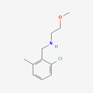 N-(2-Chloro-6-methylbenzyl)-2-methoxyethanamine