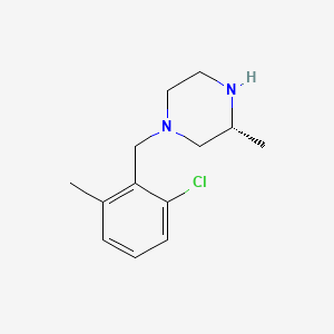 (R)-1-(2-Chloro-6-methylbenzyl)-3-methylpiperazine