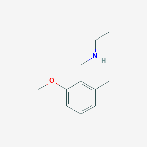N-(2-Methoxy-6-methylbenzyl)ethanamine