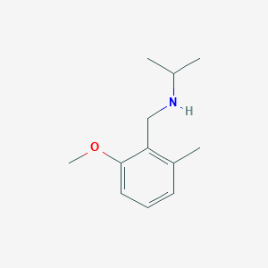 N-(2-Methoxy-6-methylbenzyl)propan-2-amine