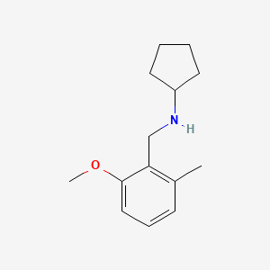 N-(2-Methoxy-6-methylbenzyl)cyclopentanamine