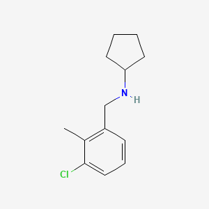 N-(3-Chloro-2-methylbenzyl)cyclopentanamine