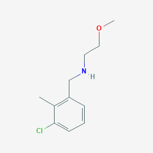 N-(3-Chloro-2-methylbenzyl)-2-methoxyethanamine