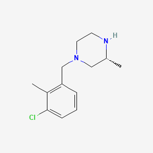 (R)-1-(3-Chloro-2-methylbenzyl)-3-methylpiperazine