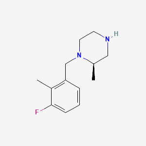 (R)-1-(3-Fluoro-2-methylbenzyl)-2-methylpiperazine