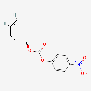 molecular formula C15H17NO5 B8268346 TCO-PNB Ester 