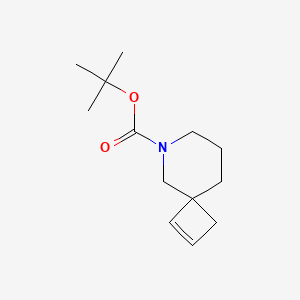 molecular formula C13H21NO2 B8268585 Tert-butyl 6-azaspiro[3.5]non-1-ene-6-carboxylate 