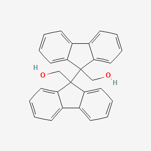 molecular formula C28H22O2 B8268645 [9,9'-Bi-9H-Fluorene]-9,9'-dimethanol 