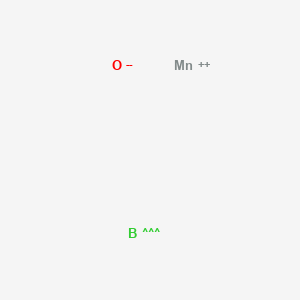 molecular formula B4O7.Mn B082690 Boron manganese oxide (B4MnO7) CAS No. 12228-91-0