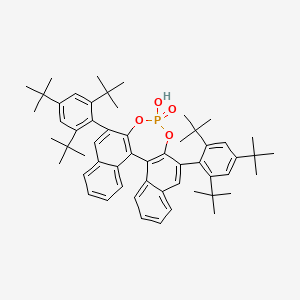 (R)-4-Hydroxy-2,6-bis(2,4,6-tri-tert-butylphenyl)dinaphtho[2,1-d:1',2'-f][1,3,2]dioxaphosphepine 4-oxide