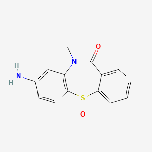 8-Amino-10-methyldibenzo[b,f][1,4]thiazepin-11(10H)-one 5-oxide