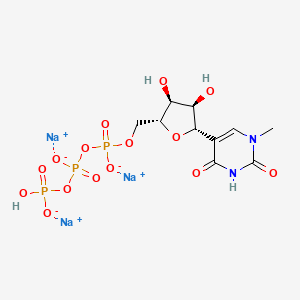 N1-Methylpseudouridine-5 inverted exclamation marka-triphosphate (trisodium)