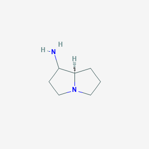 molecular formula C7H14N2 B8269678 CID 155897731 