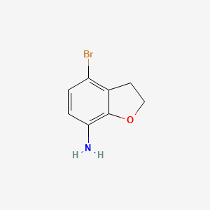 4-Bromo-2,3-dihydro-1-benzofuran-7-amine