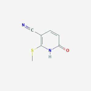 6-Hydroxy-2-(methylthio)nicotinonitrile