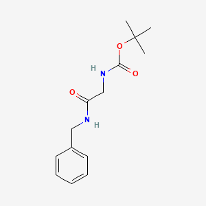 molecular formula C14H20N2O3 B8269757 Tert-butyl N-[(benzylcarbamoyl)methyl]carbamate CAS No. 19811-52-0