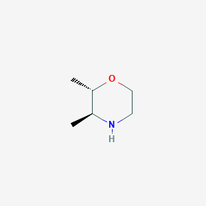 molecular formula C6H13NO B8269945 (2S,3S)-2,3-dimethylmorpholine CAS No. 62302-32-3