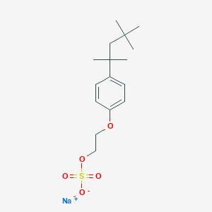 molecular formula C16H25NaO5S B082700 Triton X-301 CAS No. 12627-38-2