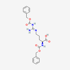 molecular formula C22H26N4O6 B8270203 Nalpha,Nomega-Dicarbobenzoxy-L-arginine CAS No. 53934-75-1